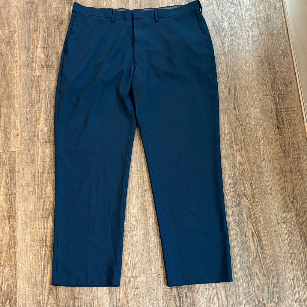 Haggar Men's Navy Dress Pants - Classic Straight